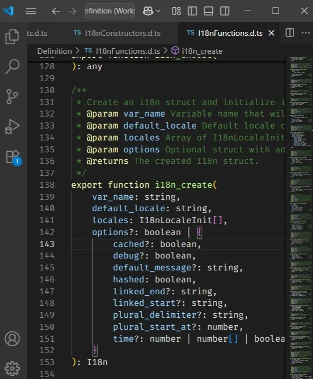 Open with Code Editor